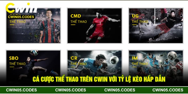 Cá cược thể thao trên CWIN với tỷ lệ kèo hấp dẫn