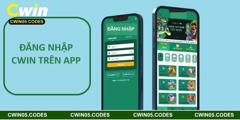 Các tính năng sau khi đăng nhập CWIN