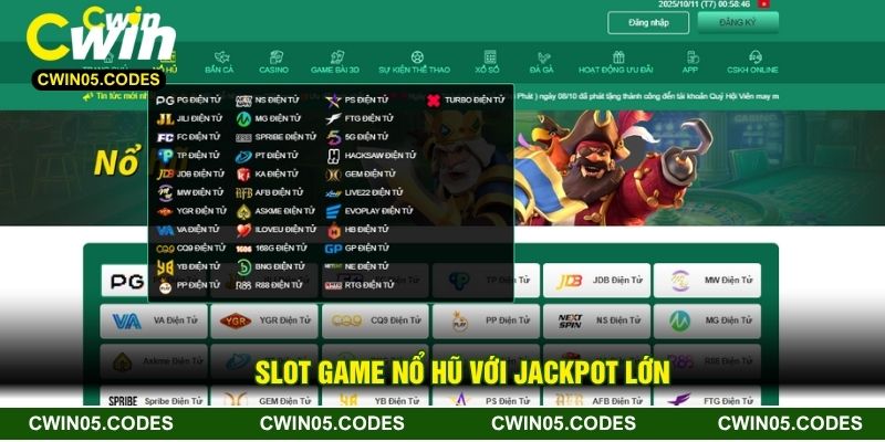Slot game nổ hũ với jackpot lớn